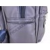 Рюкзак темно-синего цвета из экокожи 