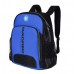 Школьный ранец с твердой спинкой, водонепроницаемый, синий, размер средний