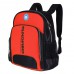 Школьный ранец с твердой спинкой, водонепроницаемый, красный, размер средний