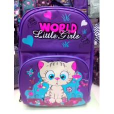 Школьный ранец "Little Girls" фиолетовый 